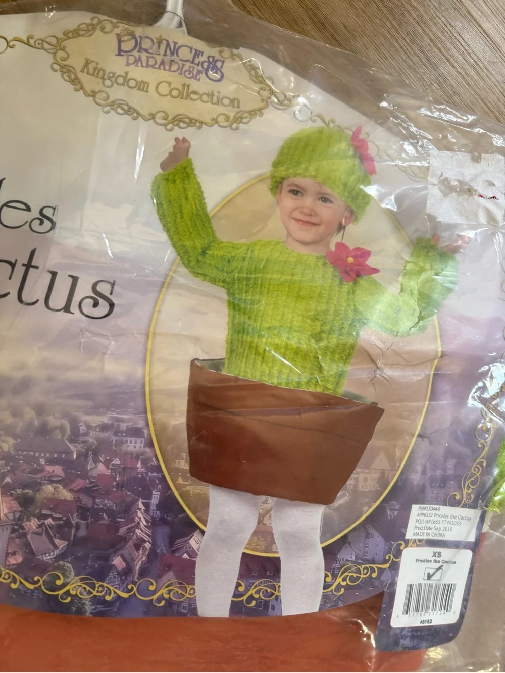 Prickles the Cactus Kids Costume - Green